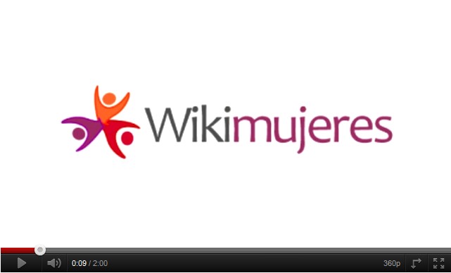 Vídeo promoción Wikimujeres